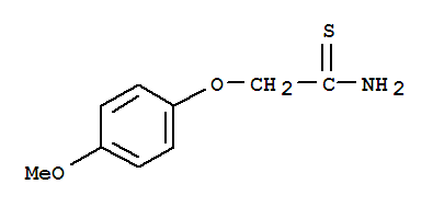 2-(4-甲氧基苯氧基)硫代乙酰胺