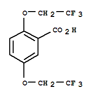 2,5-双(2,2,2-三氟乙氧基)苯甲酸
