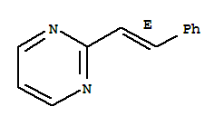 2-[(E)-2-苯基乙烯基]嘧啶