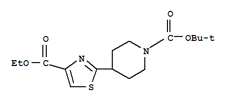 4-[4-(乙氧羰酰)-1,3-噻唑-2-YL]四氢-1(2H)-吡啶羧酸叔丁酯