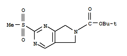 2-甲磺酰基-5H-吡咯并[3,4-D]嘧啶-6(7H)-甲基叔丁酯