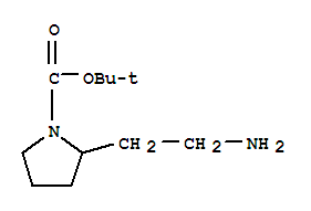 2-(氨乙基)-1-N-叔丁氧羰基-吡咯烷