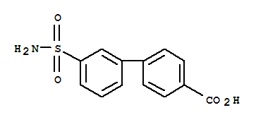 [1,1'-联苯基]-4-羧酸,3'-(氨基磺酰)-