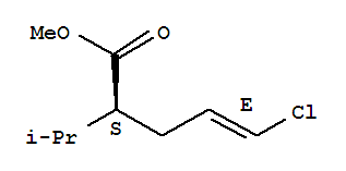 (2S,4E)-5-氯-2-异丙基戊-4-烯酸甲酯; 阿利克仑-11
