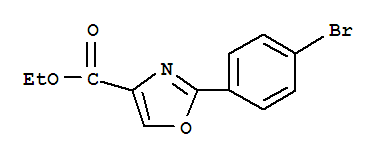 乙基 2-(4-溴苯基)-1,3-噁唑-4-羧酸