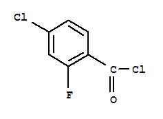 4-氯-2-氟苯甲酰氯; 2-氟-4-氯苯甲酰氯