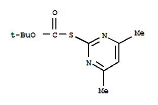 S-Boc-2-巯基-4，6-二甲基嘧啶