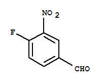 4-氟-3-硝基苯甲醛 494296