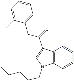 1-戊基-3-(2-甲基苯乙酰基)吲哚