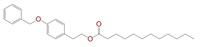 4-苄氧基苯基乙基月桂酸酯