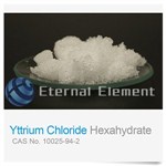 永恒元素 高纯氯化钇99.99% YCl3 •6H2O医药、荧光粉、氯氧化锆结构陶瓷掺杂添加剂
