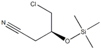 (3S)-4-氯-3-[(三甲基甲硅烷基)氧基]丁腈