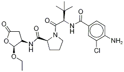 N-(4-氨基-3-氯苯甲酰基)-3-甲基-L-缬氨酰-N-[(2R