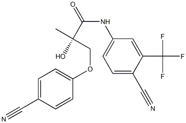 S-3-(4-乙酰氨基苯氧基)-2-羟基-2-甲基-N-(4-硝基-3-三氟甲基苯基)丙酰胺