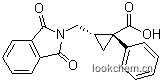 (Z)-1-苯基-2-(邻苯二甲酰亚氨基甲基)环丙烷羧酸