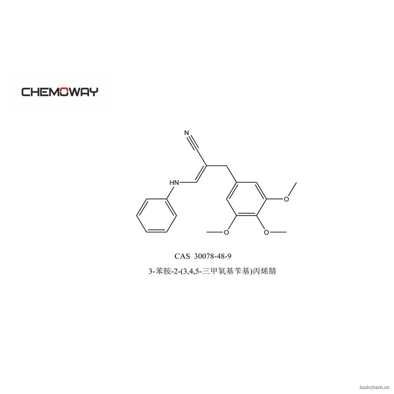 3-苯胺-2-(3,4,5-三甲氧基苄基)丙烯腈