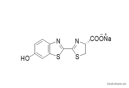 (S)-4,5-二氢-2-(6-羟基苯并噻唑-2-基)噻唑-4-甲酸钠盐