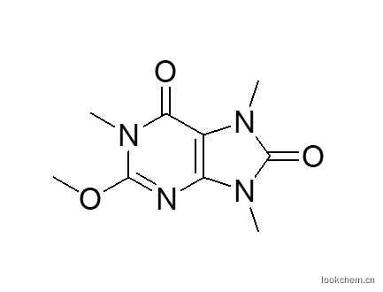 2-甲氧基-1,7,9三甲基-7,9-二氢-1H-嘌呤-6,8-二酮