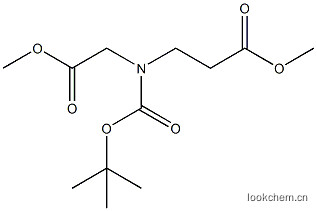 3- [叔丁氧基羰基-（2-甲氧基-2-氧代乙基）氨基]丙酸甲酯